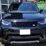 カーフィルム、ランドローバー ディスカバリー リア全面(5%)遮熱フィルム施工で入庫。