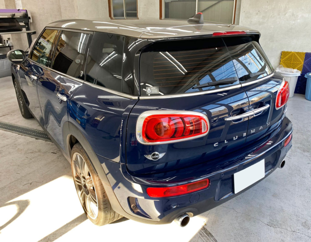 カーフィルム、MINI ミニクラブマン