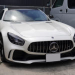 メルセデスAMG  GTR　フロントガラス専用WPF   STEK「DYNOtop」を施工！