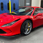 フェラーリ　F8 スパイダー  鮮やかなレッドボディを透明PPFでフルプロテクション！