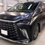 レクサス LM 艶消しプロテクションフィルムで、マットブラック化!