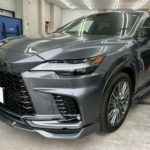 カーフィルム、レクサス　RX　リア全面（HCD-10G）遮熱スモークフィルム施工