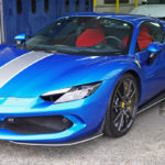 フェラーリ 296GTS レーシングストライプ&ライン施工でアクセントカスタム!