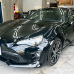 カーフィルム、トヨタ   86　リア全面（GY-5IR）遮熱スモークフィルム施工