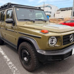 ベンツ  G550　カラープロテクションフィルムで、愛車を自分好みのボディカラーに！